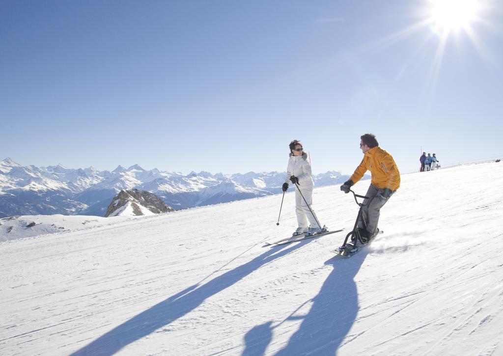 Chalet Des Alpes - Sunset View - Crans-Montana Exterior foto
