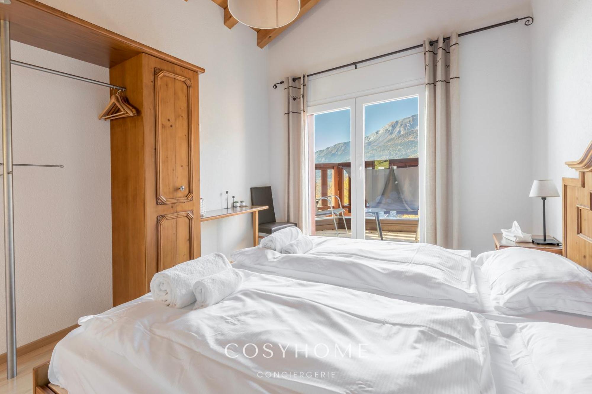 Chalet Des Alpes - Sunset View - Crans-Montana Exterior foto