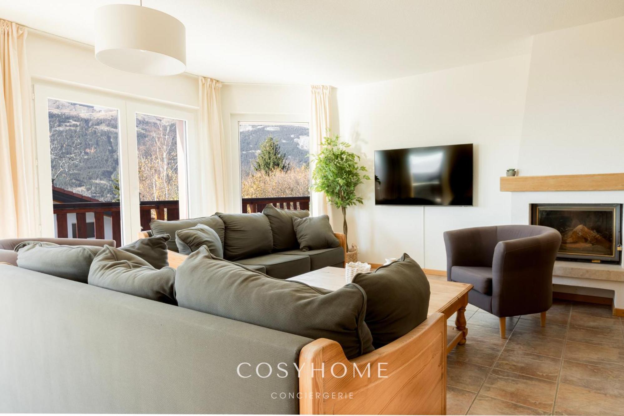 Chalet Des Alpes - Sunset View - Crans-Montana Exterior foto